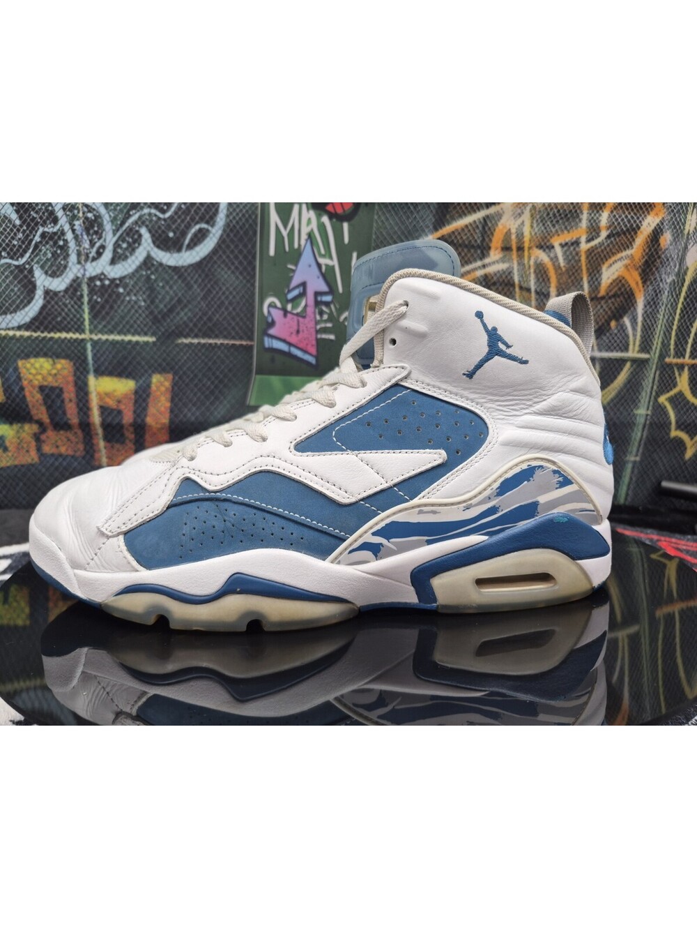 Nike Air Jordan MVP White/Blue Basketball Shoes DZ4475-101 Men's Size: 11.5M 🔥